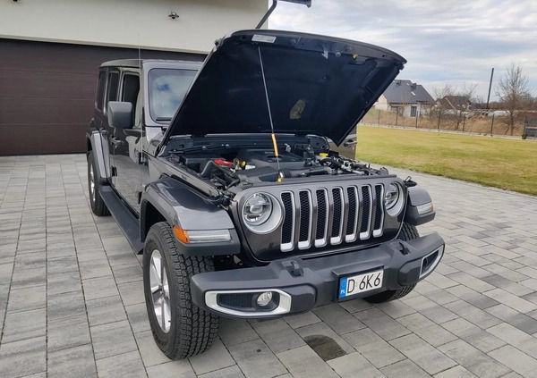 Jeep Wrangler cena 215250 przebieg: 42900, rok produkcji 2022 z Izbica Kujawska małe 704